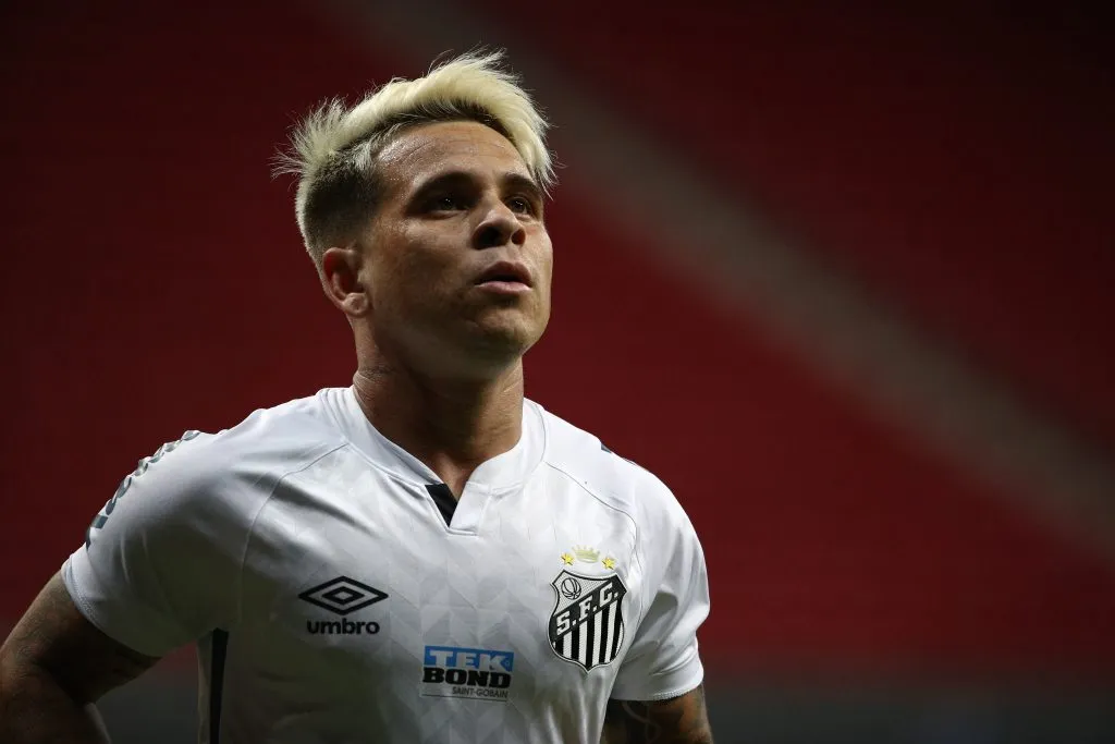 Soteldo em ação pelo Santos (Photo by Buda Mendes/Getty Images)