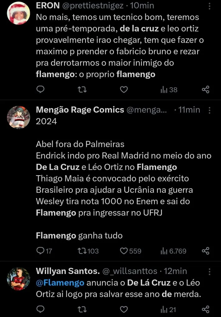 Repercussão via Twitter
