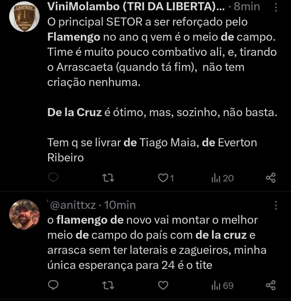 Repercussão via Twitter