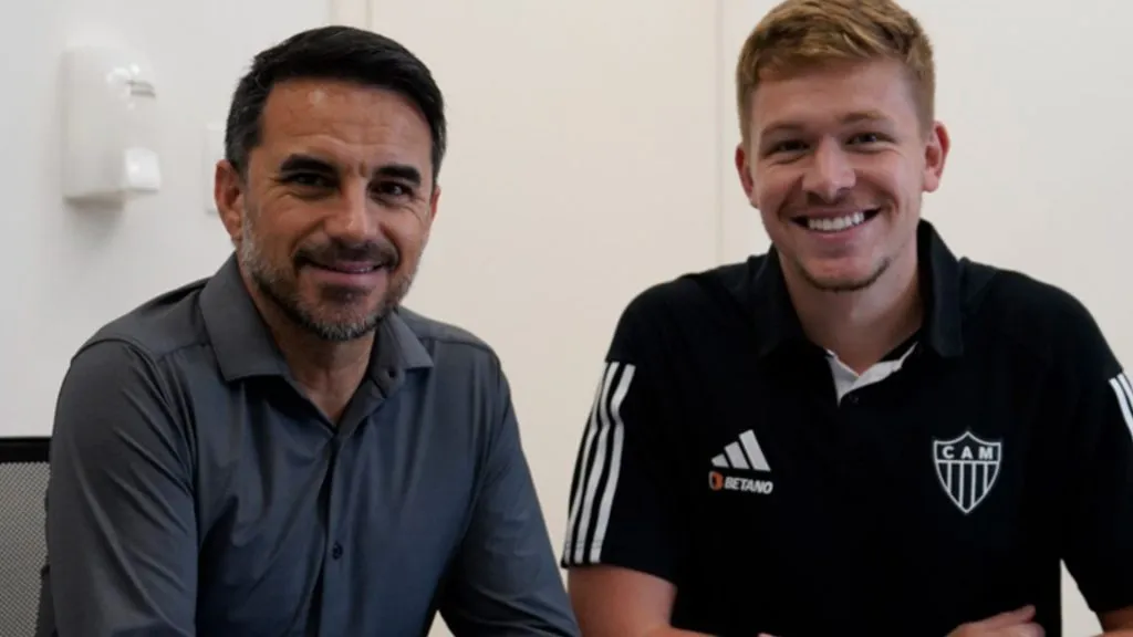 Bruno Fuchs renovou com o Galo (Foto: Divulgação/Atlético)