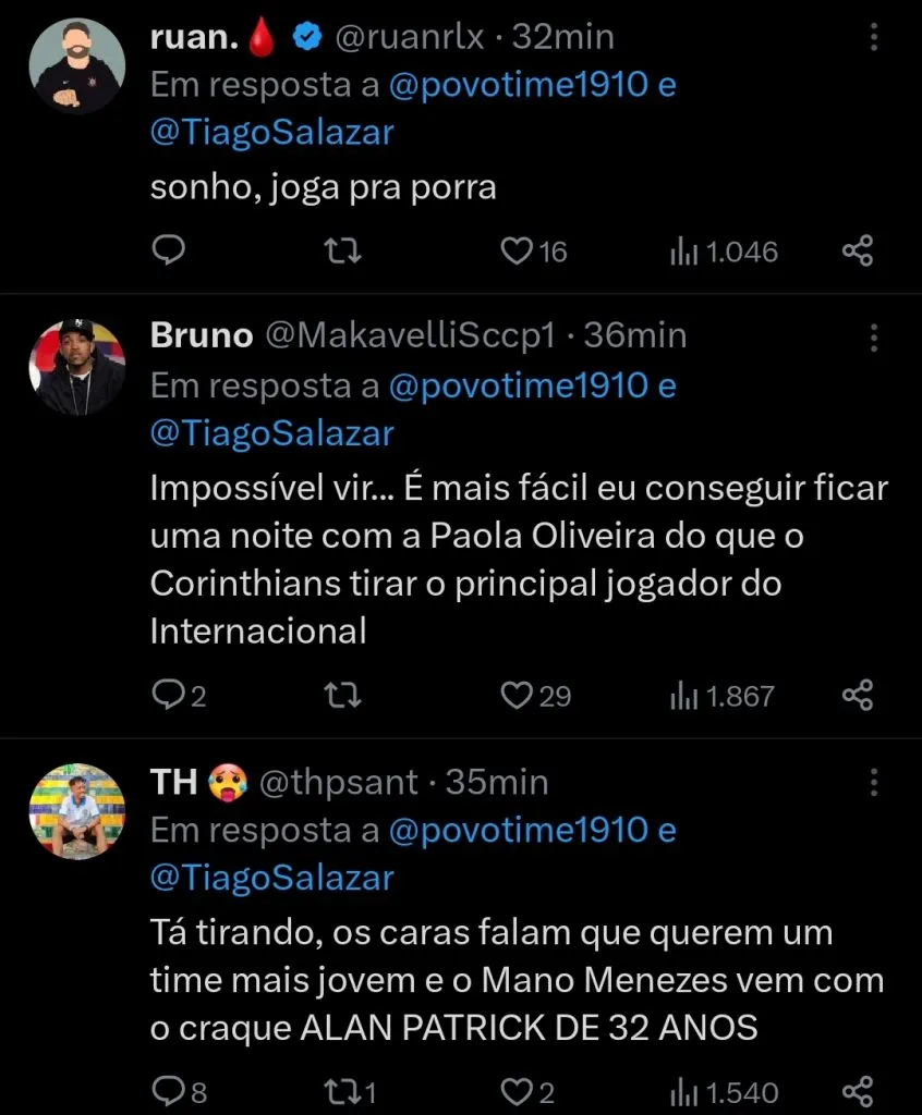 Repercussão via Twitter
