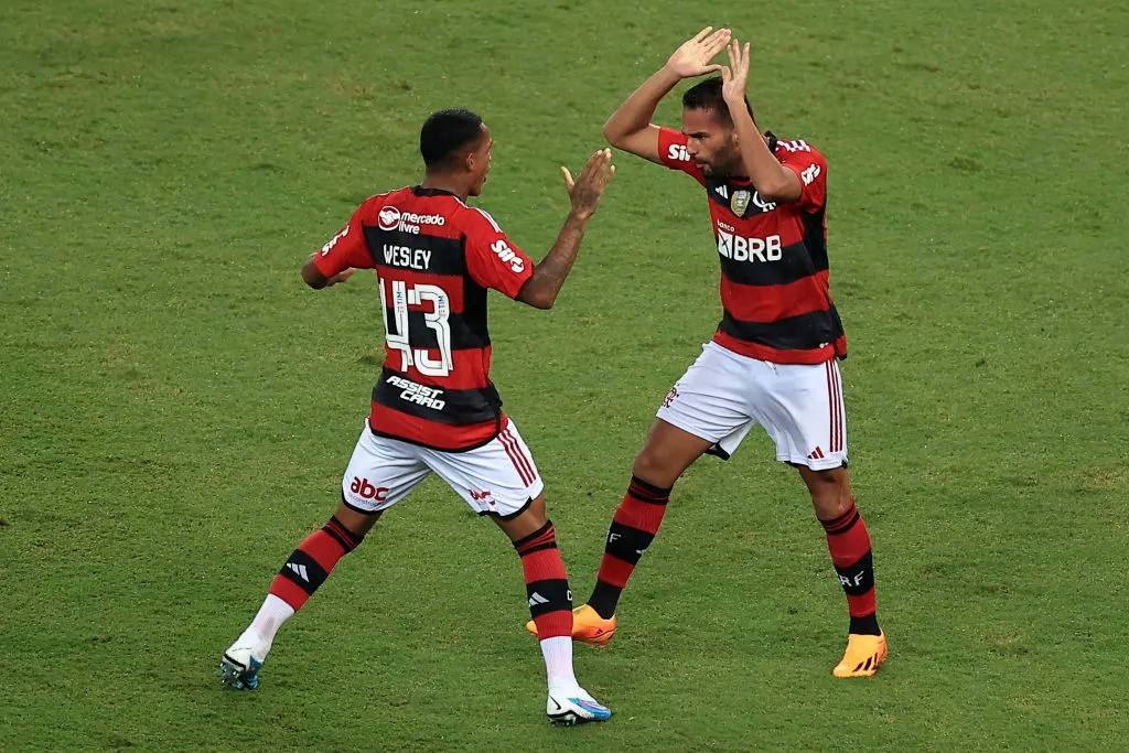 Wesley já chegou a ser alvo do Barcelona, que desistiu do negócio por enquanto. Foto: Buda Mendes/Getty Images