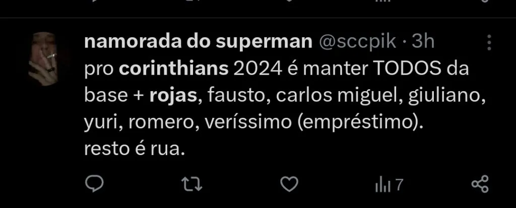 Repercussão via Twitter