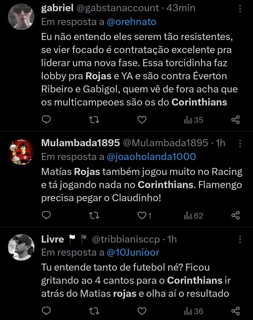 Repercussão via Twitter