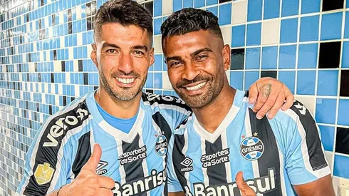 Suárez surpreendeu com bastidores envolvendo Thiago Santos no Grêmio (Foto: Reprodução/Instagram/Luis Suárez)