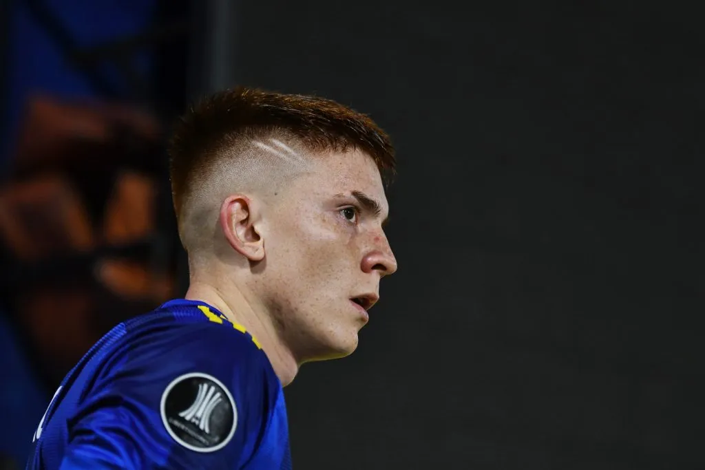 Valentín na partida diante do Palmeiras (Photo by Marcelo Endelli/Getty Images)