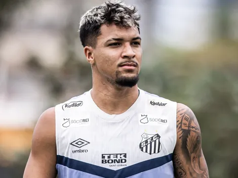 Santos comunica empresários e vai multar Marcos Leonardo nos salários