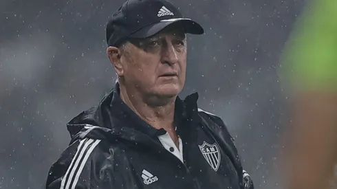 Felipão: técnico abriu o jogo sobre permanência no Atlético (Foto: Pedro Souza / Atlético / Divulgação)