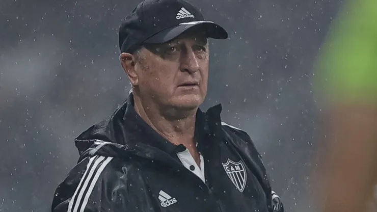 Felipão: técnico abriu o jogo sobre permanência no Atlético (Foto: Pedro Souza / Atlético / Divulgação)