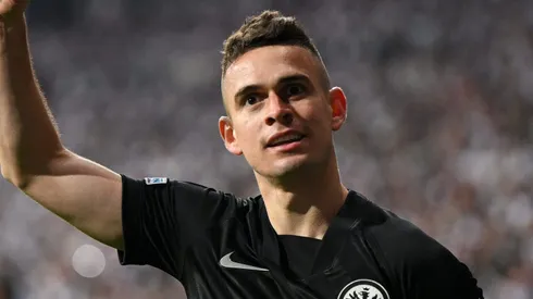 Rafael Borré pode esquecer o Palmeiras para assinar com outro time brasileiro. (Photo by Matthias Hangst/Getty Images)