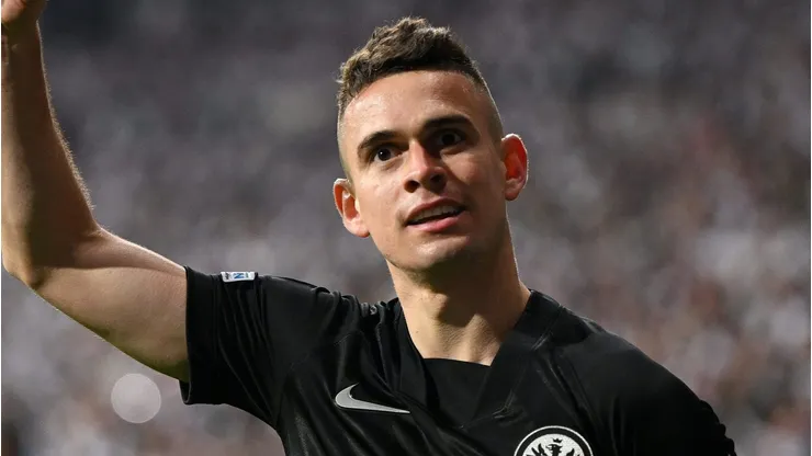 Rafael Borré pode esquecer o Palmeiras para assinar com outro time brasileiro. (Photo by Matthias Hangst/Getty Images)