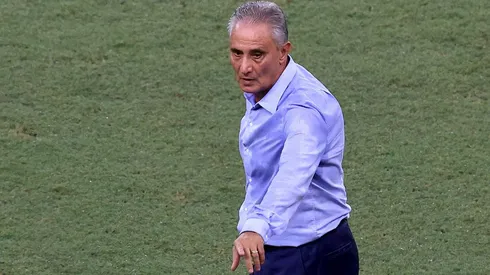 Tite espera um Flamengo forte. (Photo by Buda Mendes/Getty Images)