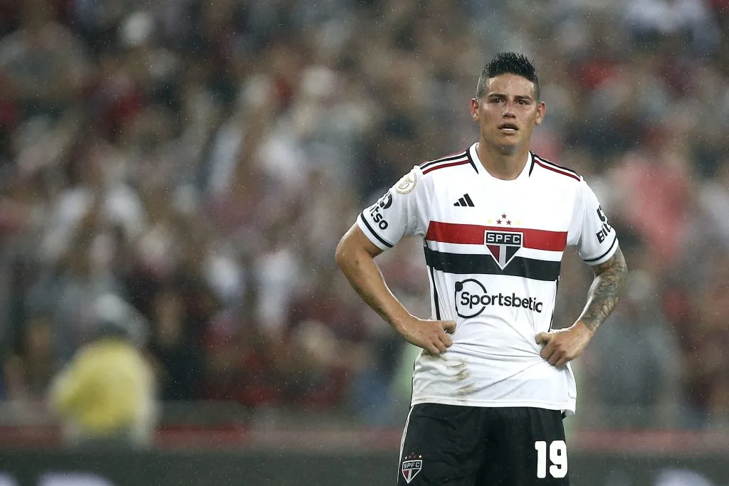 James Rodriguez pelo São Paulo (Photo by Wagner Meier/Getty Images)