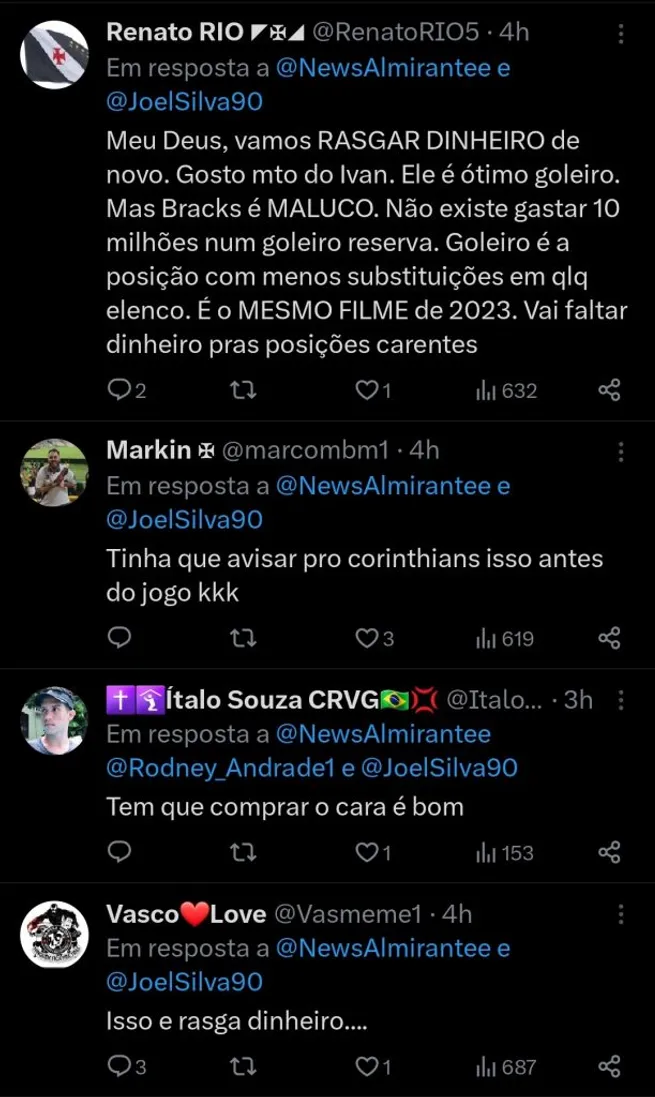 Repercussão via Twitter