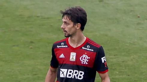 Rodrigo Caio expõe vilão dele no Flamengo em 2023. Foto: Miguel Schincariol/Getty Images