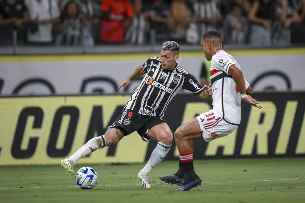 Pavón contra o São Paulo. Photo by João Guilherme/Getty Images)