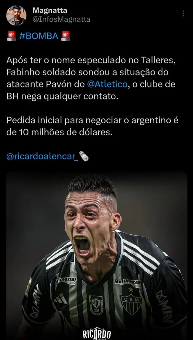 Repercussão via Twitter