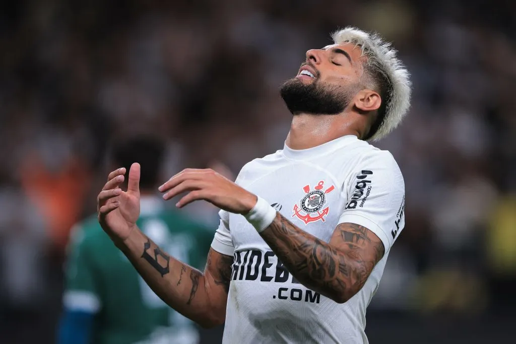 Yuri Alberto em ação no Corinthians. Foto: 2024. Foto: Ettore Chiereguini/AGIF