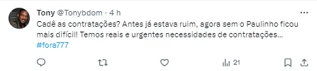 Torcida comenta sobre a partida desta quarta