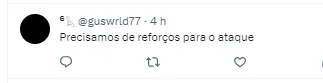Torcida comenta sobre a partida desta quarta 