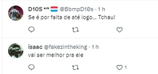 Torcedores do Bahia comentam sobre jogador