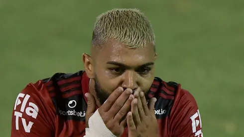 Gabigol ganha chance no Flamengo. Foto: Thiago Ribeiro/AGIF
