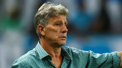 Renato Portaluppi: técnico criou polêmica ao responder sobre o jogador (Foto: Lucas Uebel/Grêmio/Divulgação)