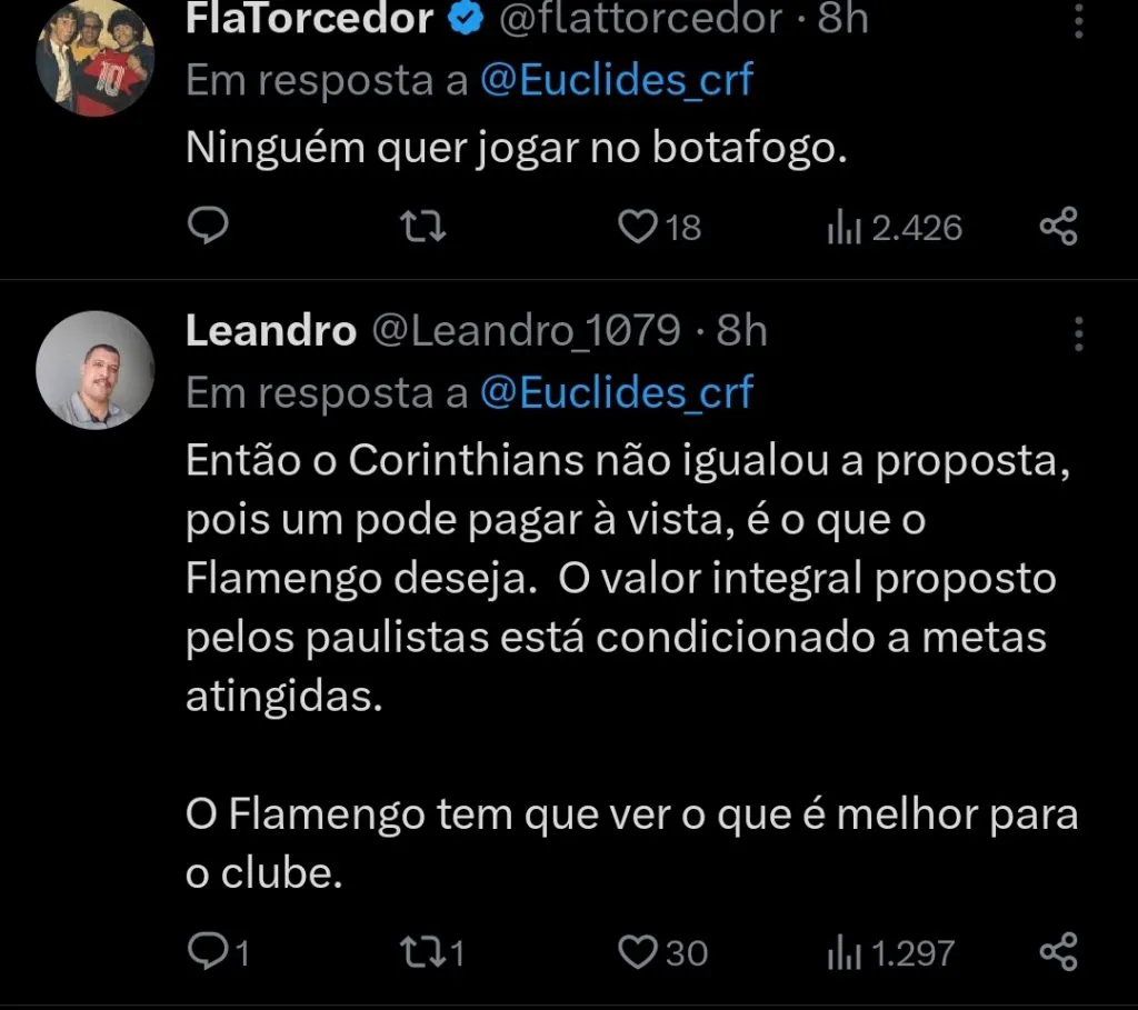 Repercussão via Twitter
