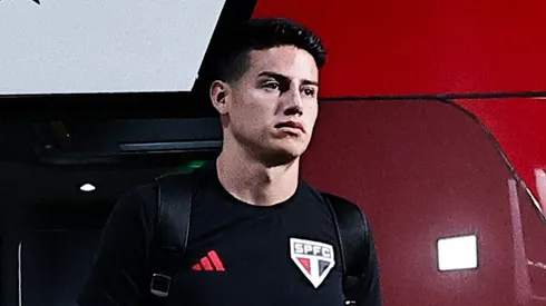 James Rodríguez é assunto no São Paulo. Foto: Fabio Giannelli/AGIF