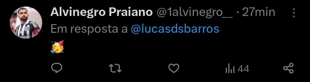 Repercussão via Twitter