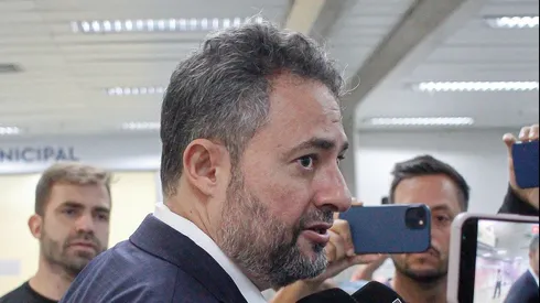 Alexandre Mattos em chegada ao Vasco. Foto: Matheus Lima/Vasco