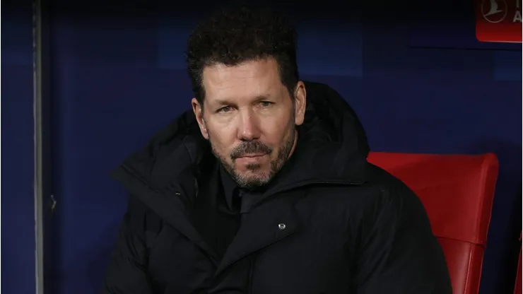 Manager Diego Pablo Simeone alias el Cholo of Atletico de Madrid. (Photo by Gonzalo Arroyo Moreno/Getty Images)