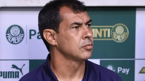 SP – SAO PAULO – 28/01/2024 – PAULISTA 2024, PALMEIRAS X SANTOS – Fabio Carille tecnico do Santos durante partida contra o Palmeiras no estadio Arena Allianz Parque pelo campeonato Paulista 2024. Foto: Marcello Zambrana/AGIF