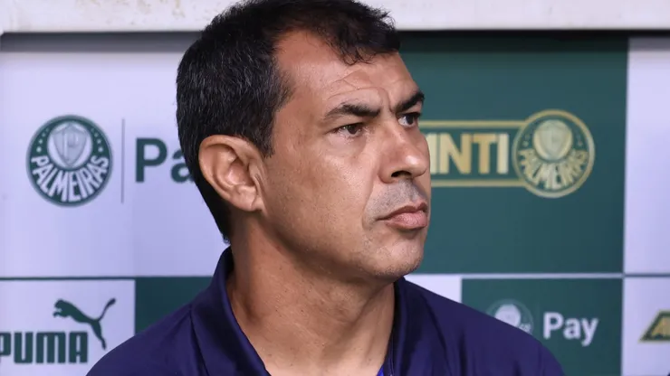 SP - SAO PAULO - 28/01/2024 - PAULISTA 2024, PALMEIRAS X SANTOS - Fabio Carille tecnico do Santos durante partida contra o Palmeiras no estadio Arena Allianz Parque pelo campeonato Paulista 2024. Foto: Marcello Zambrana/AGIF