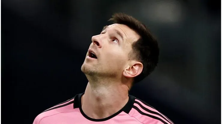 Messi em ação pelo Inter Miami. Foto: Yasser Bakhsh/Getty Images