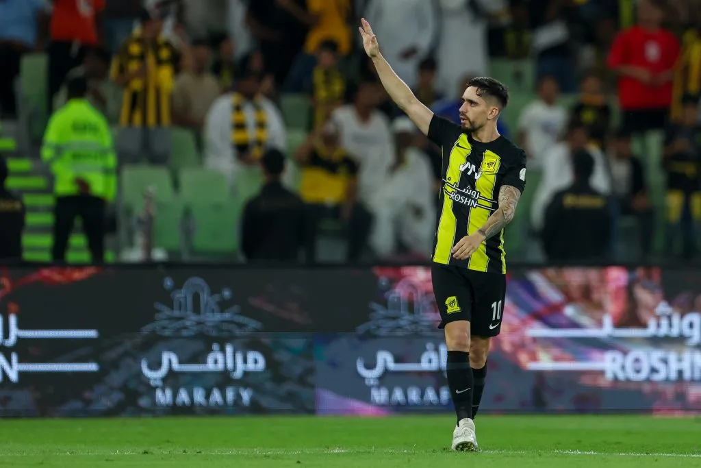 Igor Coronado no Al-Ittihad. (Photo by Yasser Bakhsh/Getty Images)