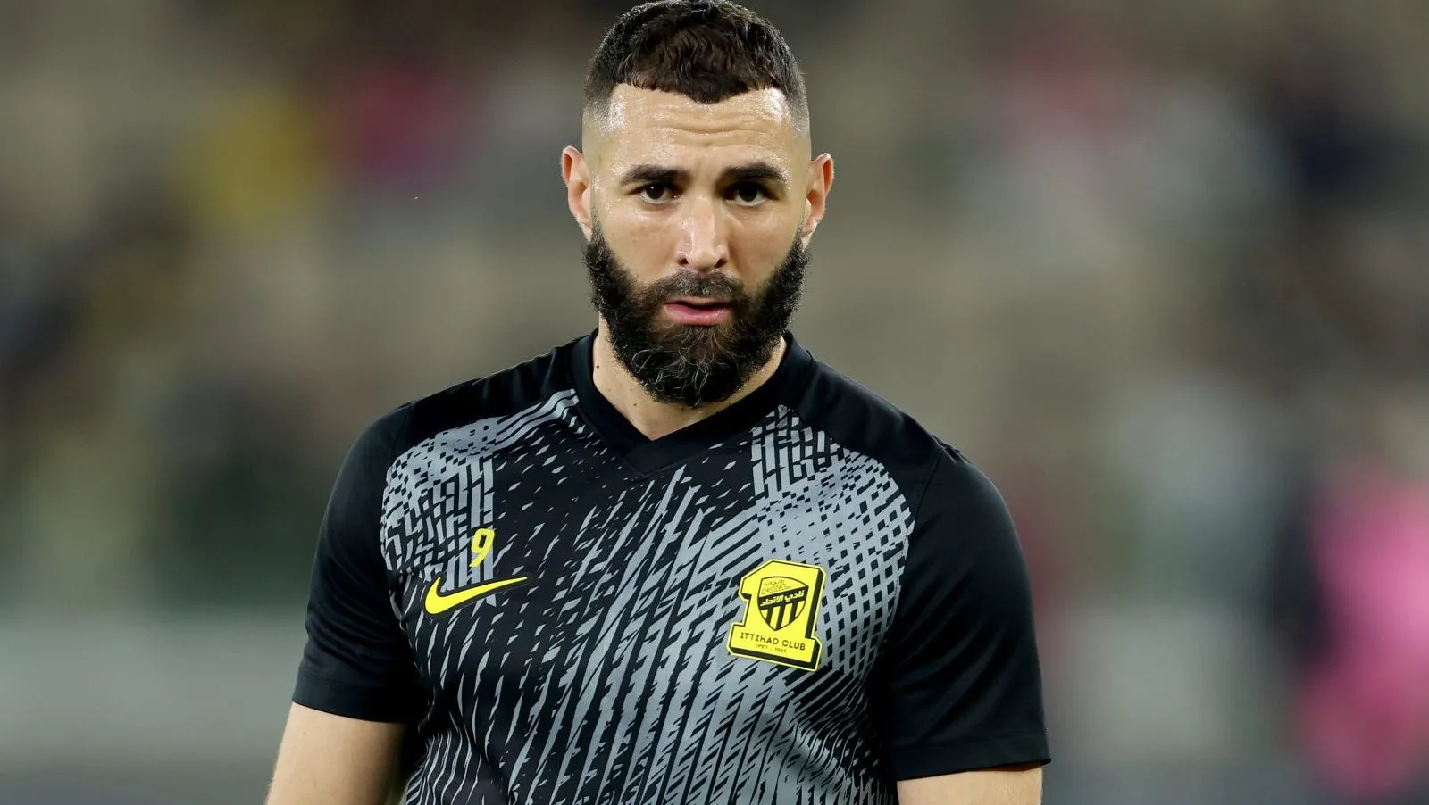 Karim Benzema of Al-Ittihad  (Photo by Yasser Bakhsh/Getty Images)