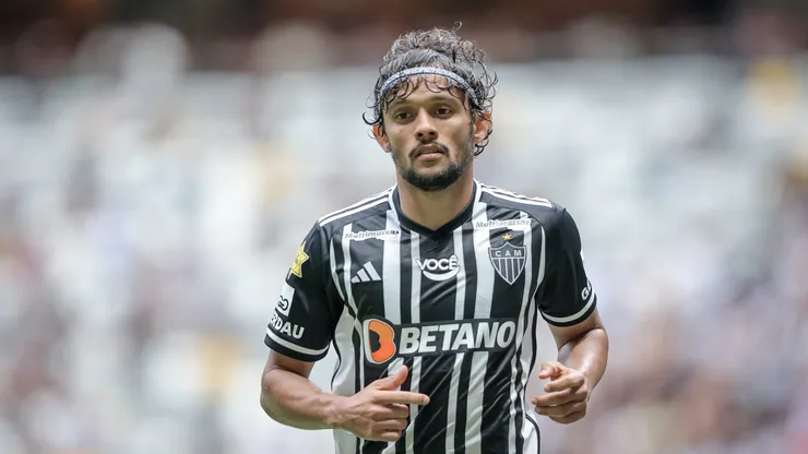 Scarpa estreou pelo Galo no final de semana (Foto: Pedro Souza / Atlético / Divulgação)