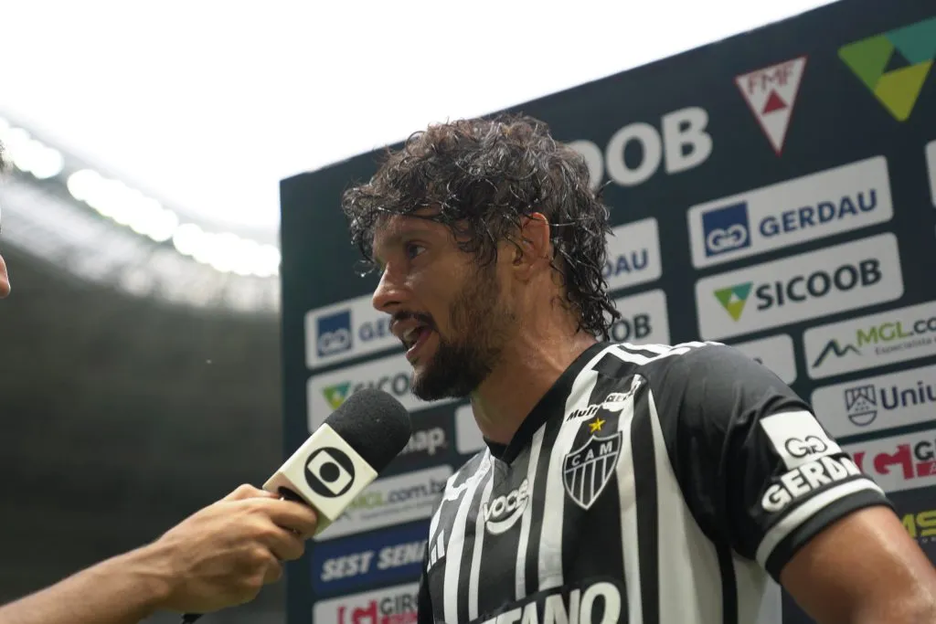 Scarpa é o único reforço contratado pelo Galo em 2024 até agora (Foto: Pedro Souza / Atlético / Divulgação)