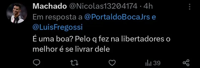 Repercussão via Twitter