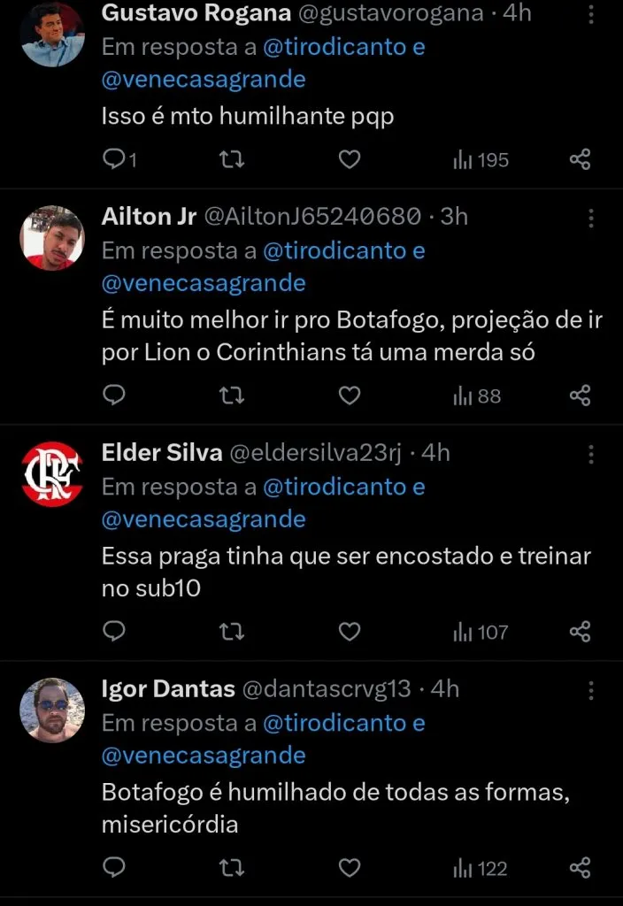 Repercussão via Twitter
