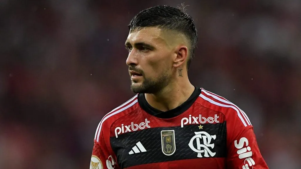 Arrascaeta, craque do Flamengo. Foto: Thiago Ribeiro/AGIF