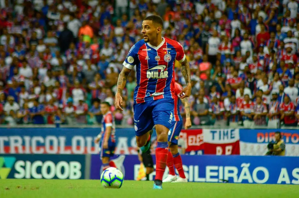 Bahia vendeu Gregore por US$ 3 milhões (R$15,7 milhões na época). Foto: Jhony Pinho/AGIF