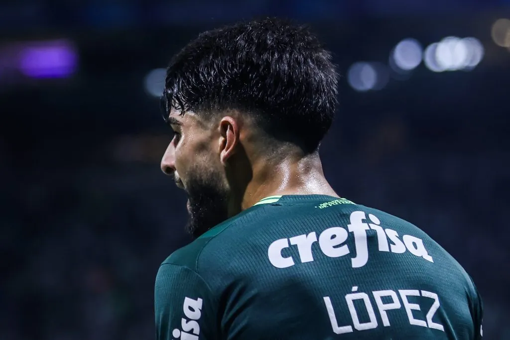 Flaco tem contrato com o Palmeiras até 2027. Foto: Marcello Zambrana/AGIF