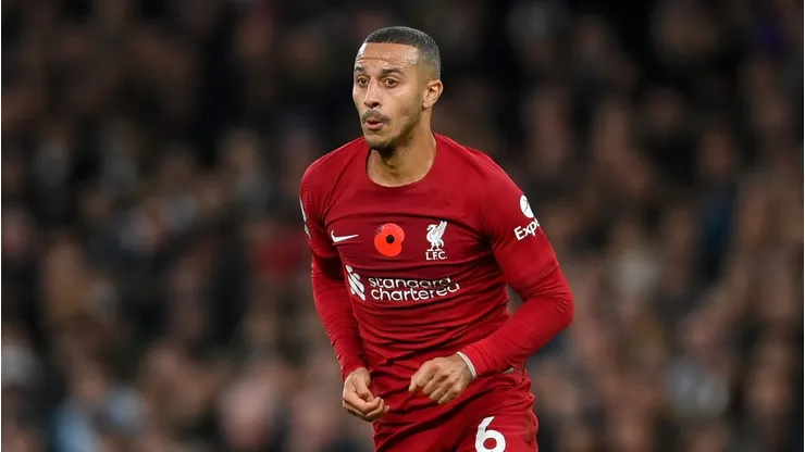 Thiago Alcantara of Liverpool. (Photo by Mike Hewitt/Getty Images)