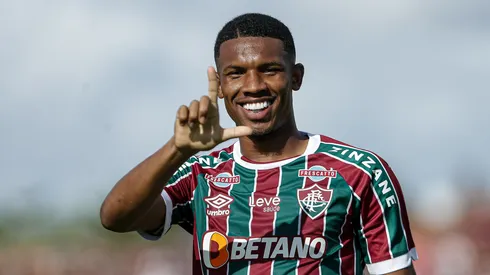 Lelê: atacante está em alta no Fluminense (Foto: Lucas Merçon/Fluminense/Divulgação)