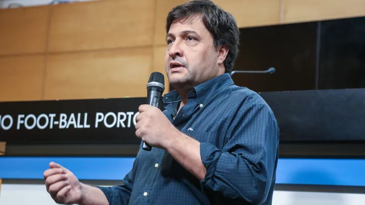 Guerra: presidente comandou negociação do Grêmio (Foto: Morgana Schuh/Grêmio/Divulgação)