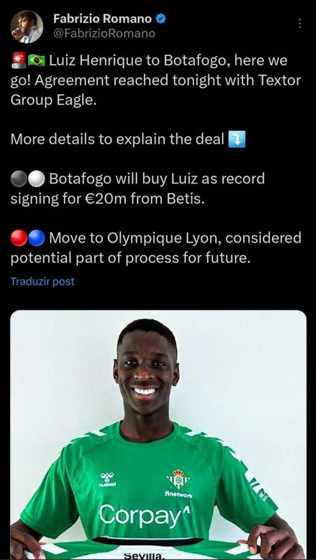 Repercussão via Twitter