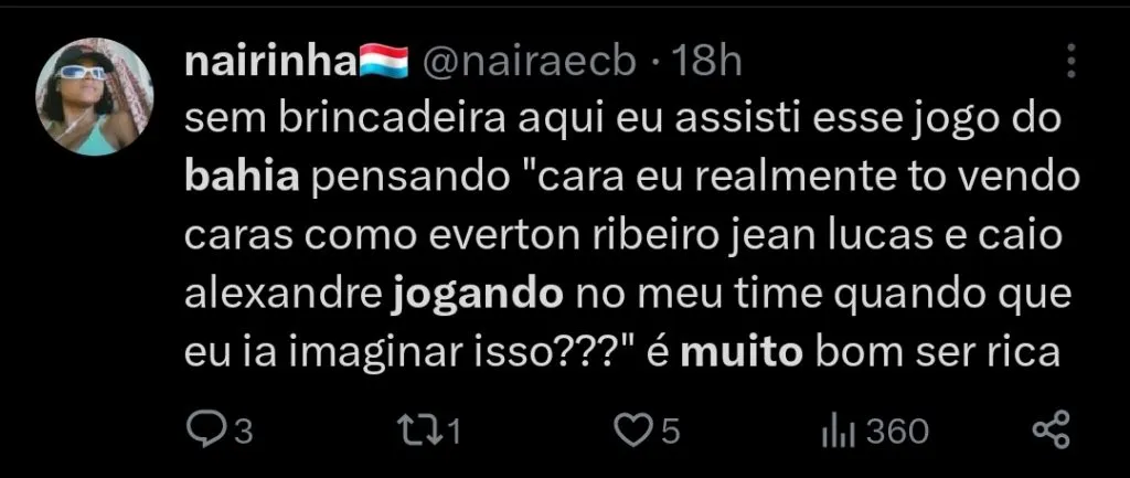 Repercussão via Twitter