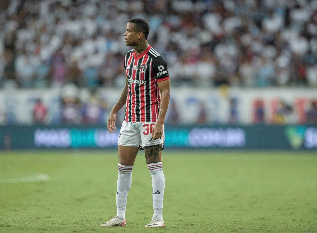 Jogador em ação pelo São Paulo. Foto: Jhony Pinho/AGIF